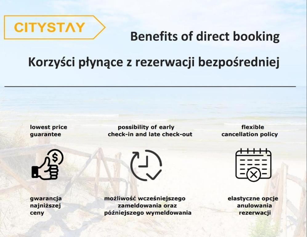 Citystay Nadmorski Apartament Marina Primore Karawela Gdansk Luaran gambar